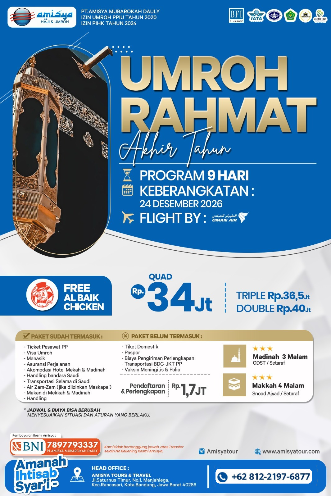 Umroh Rahmat Akhir Tahun